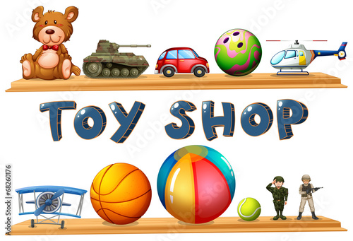 A toy shop