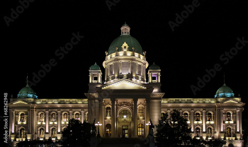 Parliament building in Belg...