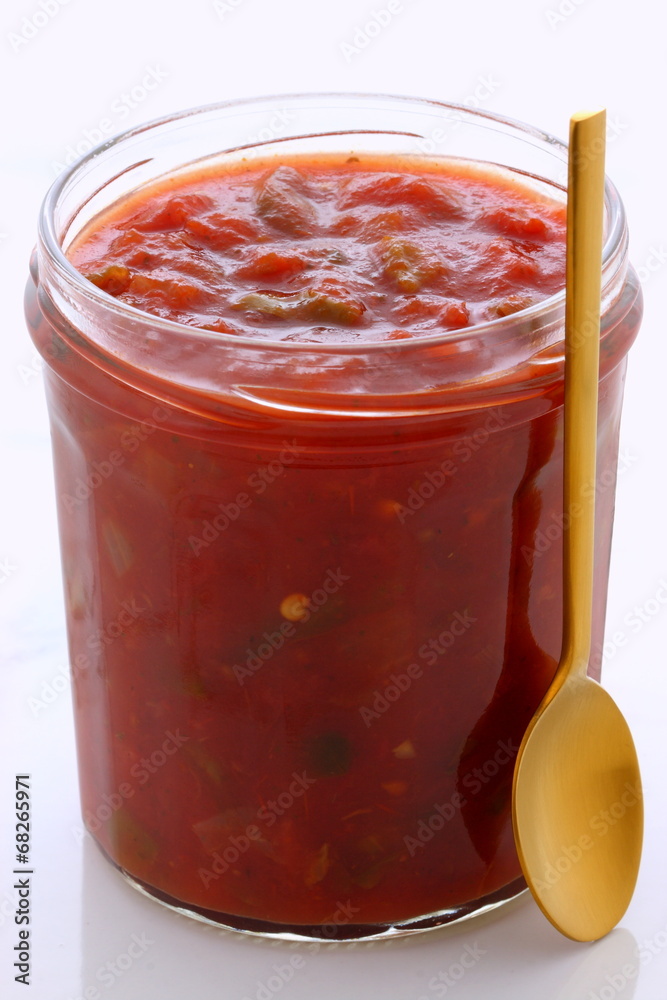 Hot salsa dip