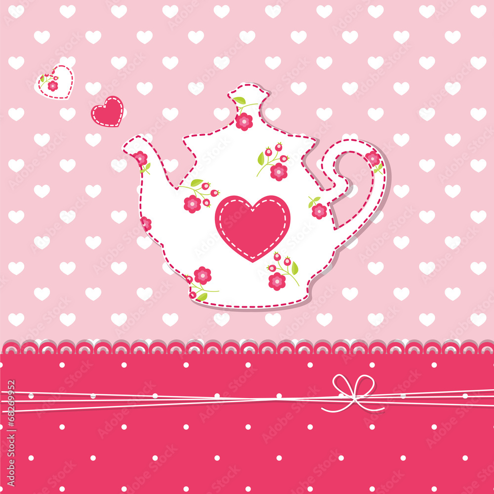 Teapot background