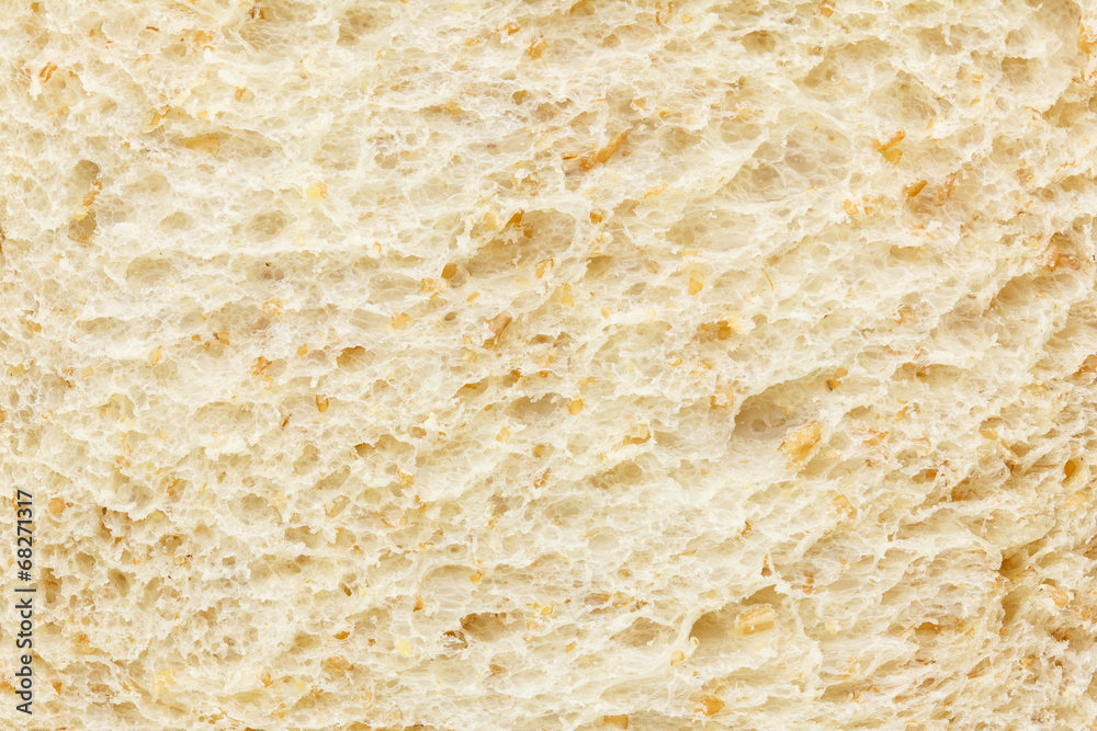 Whole wheat bread texture