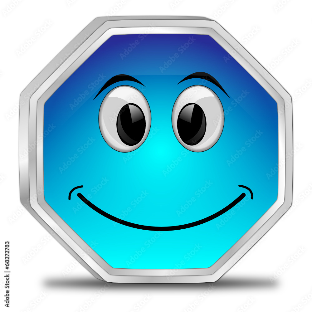 Smiley Button Smiley Button