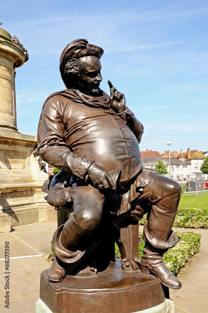 Falstaff statue, Stratford-upon-Avon © Arena Photo UK