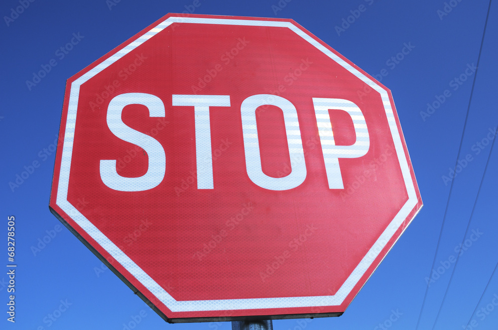 Obraz premium Stop Sign
