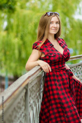 Portrait of a beautiful young woman © yevgeniya131988