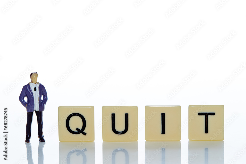 QUIT word QUIT word