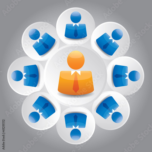vector corporate people