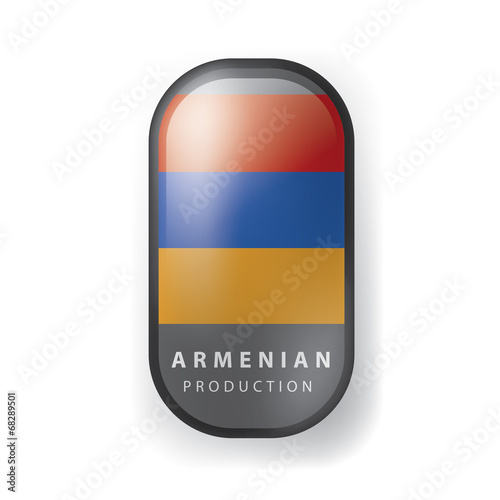 Free Download Made in Armenia seal, Armenian Flag (vector Art) - GFXLoad