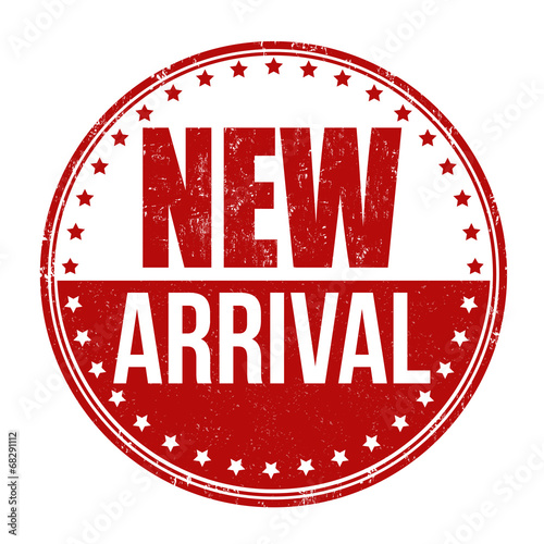New arrival stamp