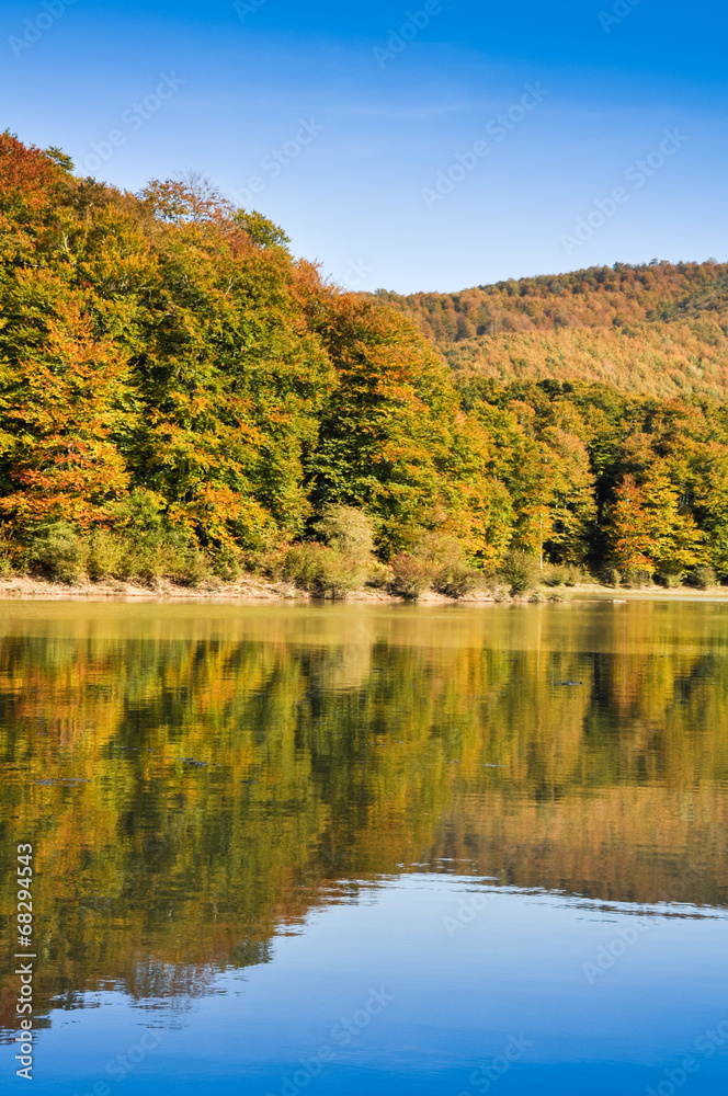 Embalse de Irabia, Selva de Irati, Navarra (España)