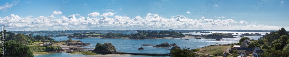 Brehat island in Brittany