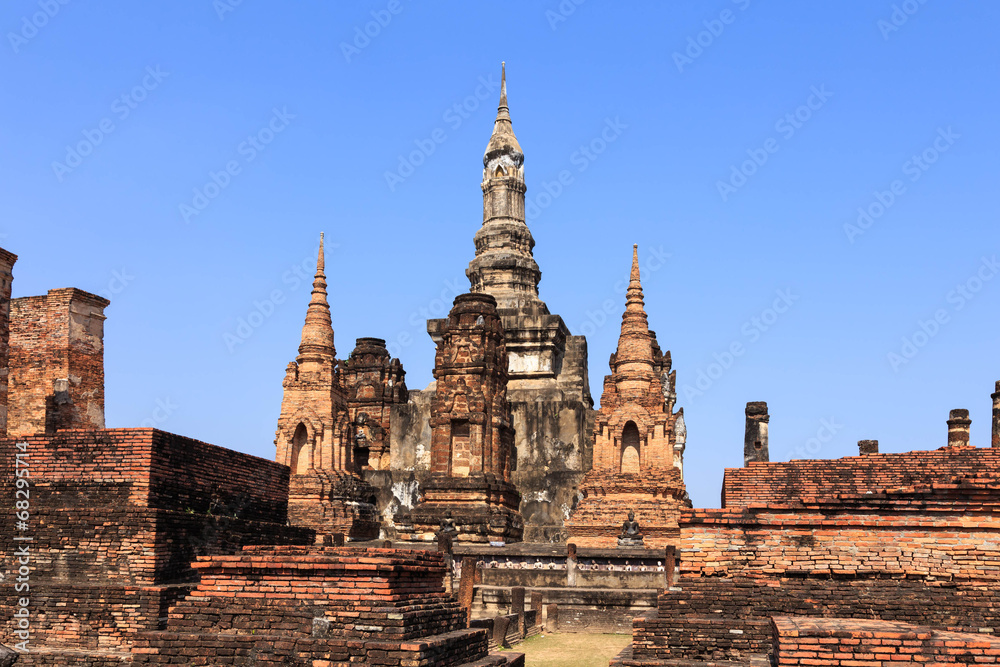 Wat Maha That, Shukhothai Historical Park, Thailand