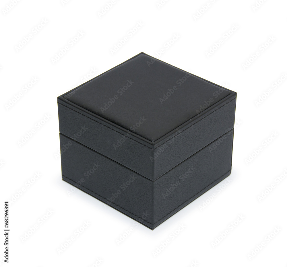 black gift box isolated on white black gift box isolated on white
