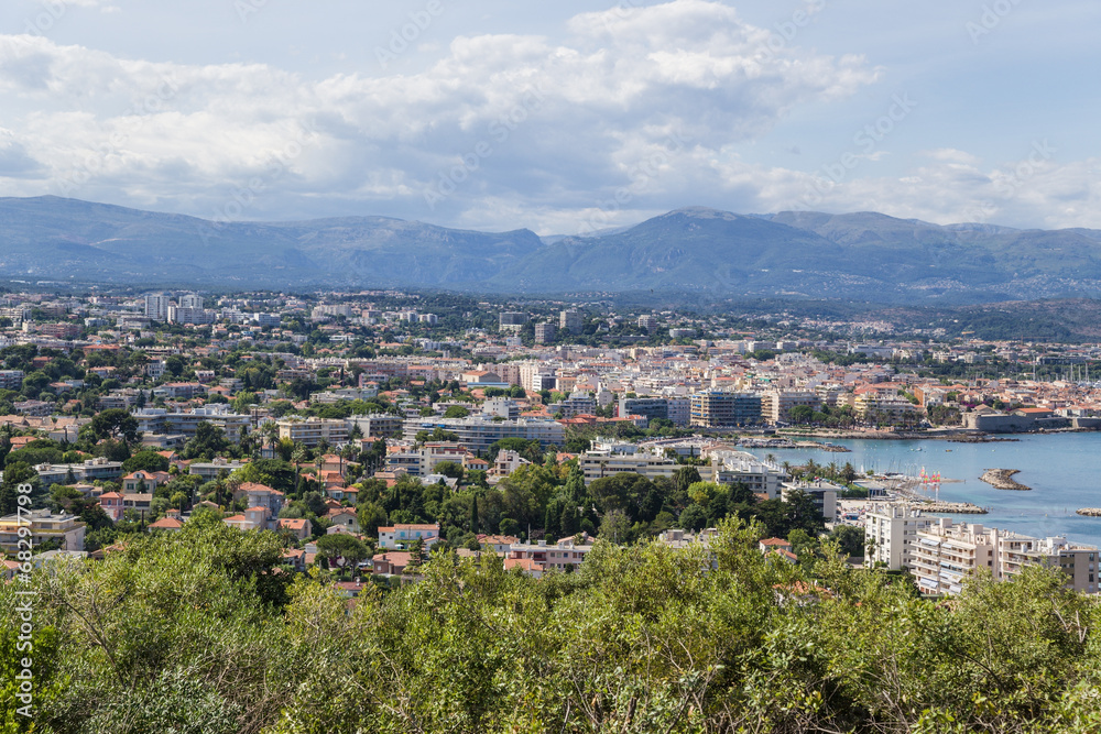 Antibes, France. View of the town