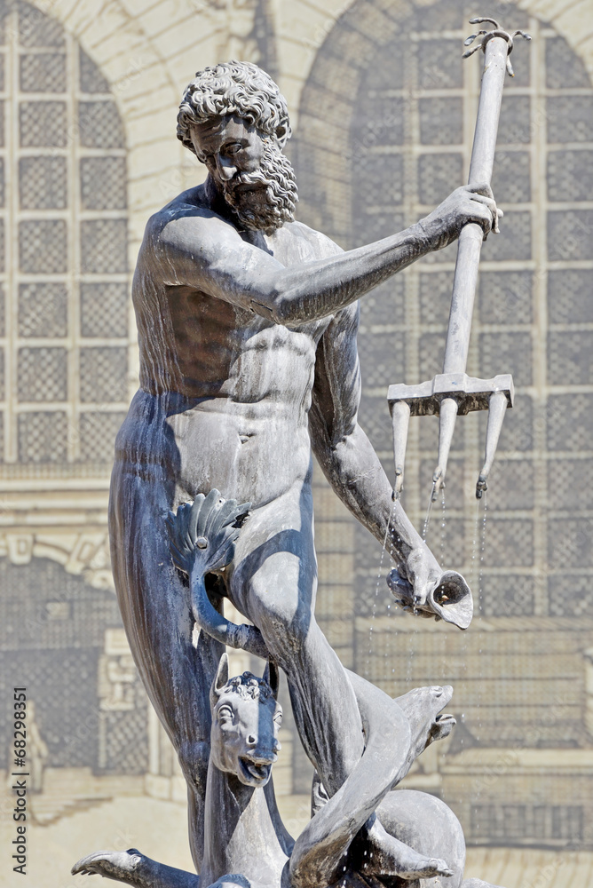 Fototapeta premium Neptune's Fountain (Fontanna Neptuna)