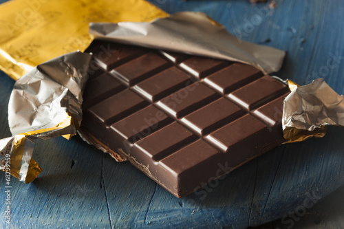 Organic Dark Chocolate Candy Bar photo