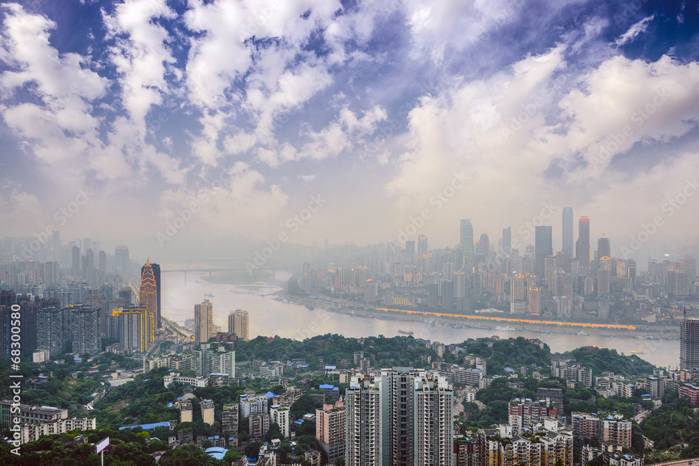 Chongqing, China Skyline