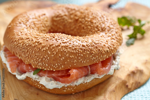 Photos bagel and lox