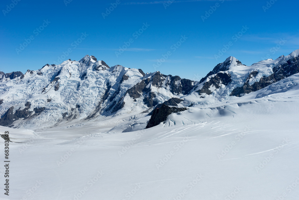 Snowy mountains