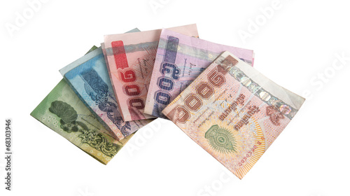 thai banknotes