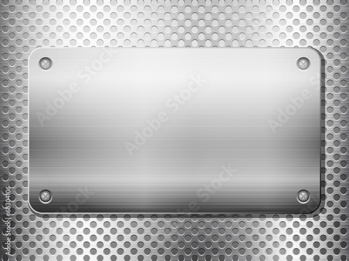 metal grid square plate