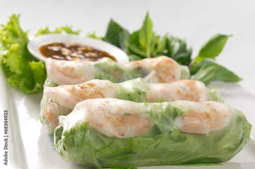 Fresh Roll with shrimp inside