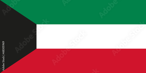 Free Download National flag of Kuwait - GFXLoad