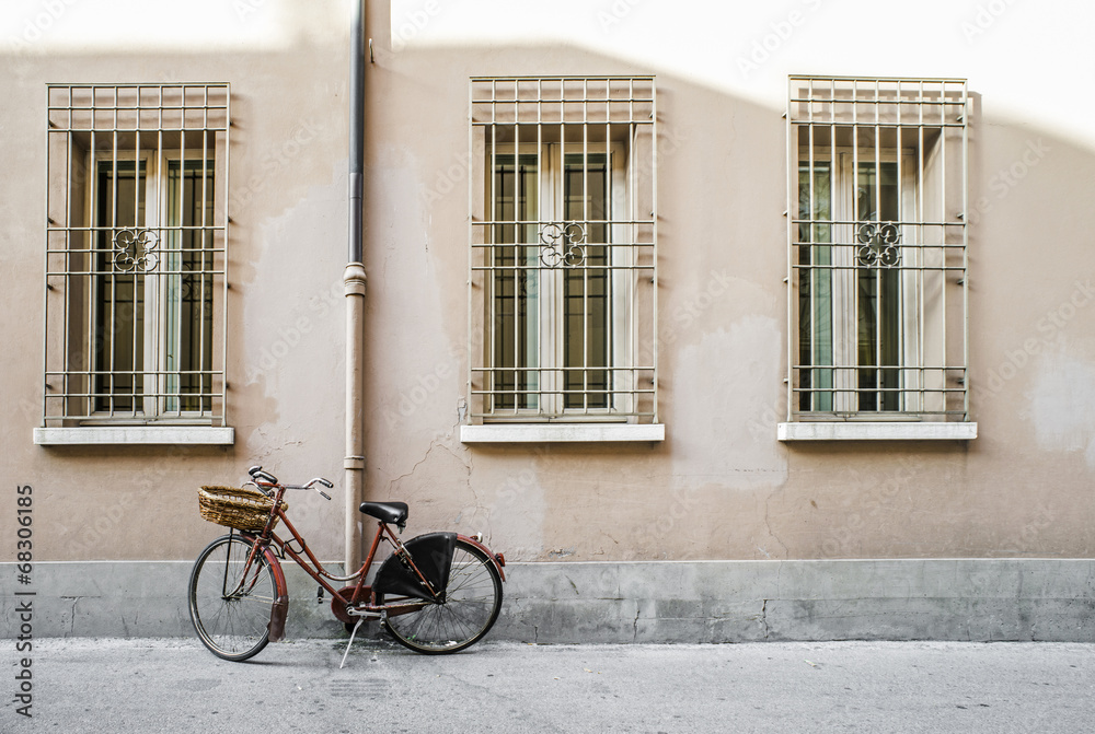 Old Italian bicycle