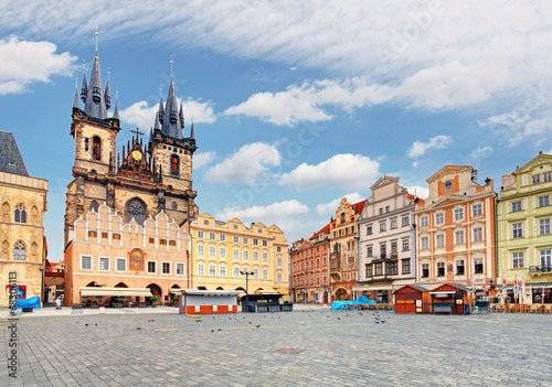 Old town square in Prague, Czech republic