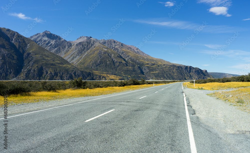 Naklejka premium Picturesque landscape