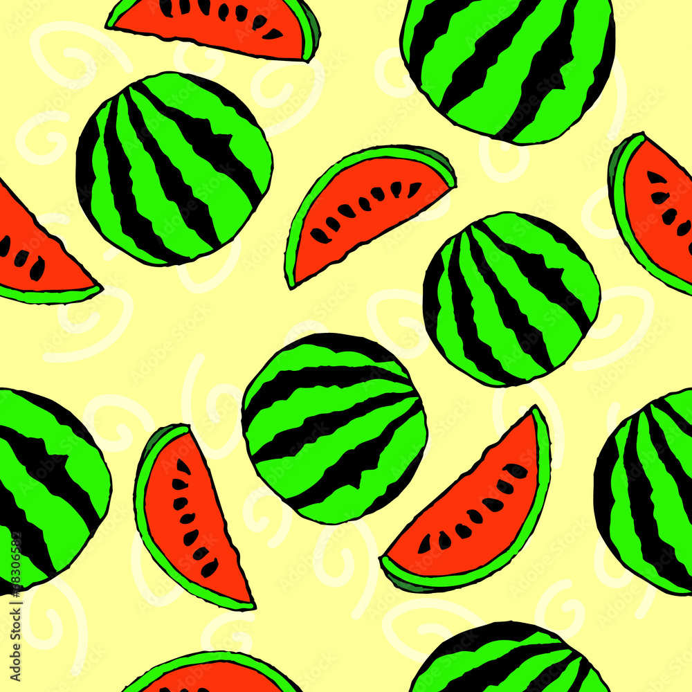 Watermelon seamless pattern Watermelon seamless pattern