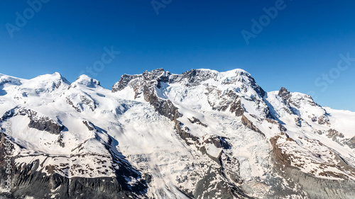 Mountain Range Landscape at Matterhorn, Switzerland