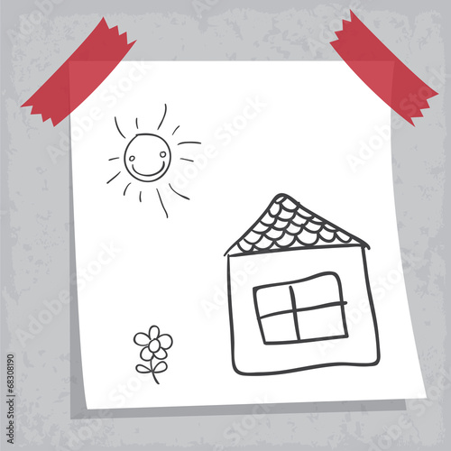 Dessin : maison