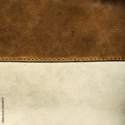 bicolour leather background