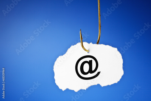 Phishing E-mail Concept