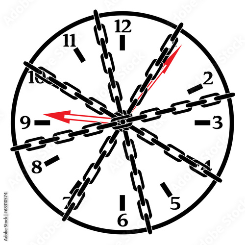 Clock in chains