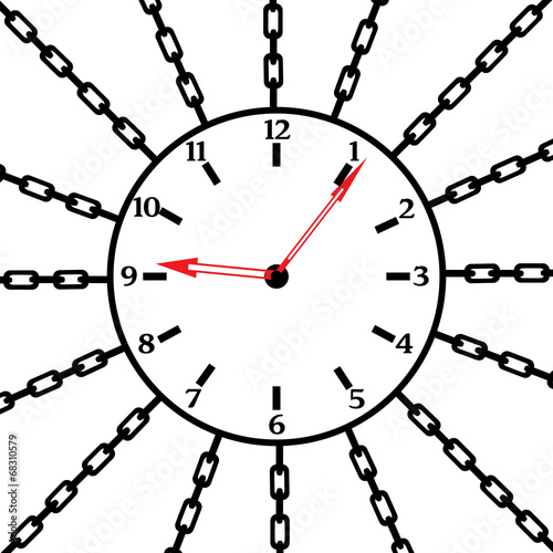 Watch in chains