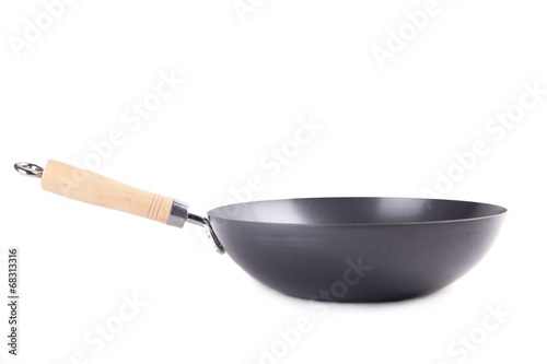 isolated wok