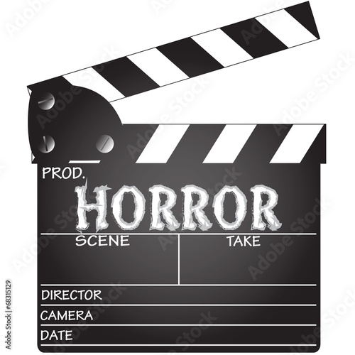 Horror Clapper Board