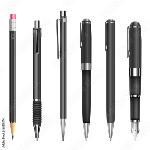 Pens and pencils