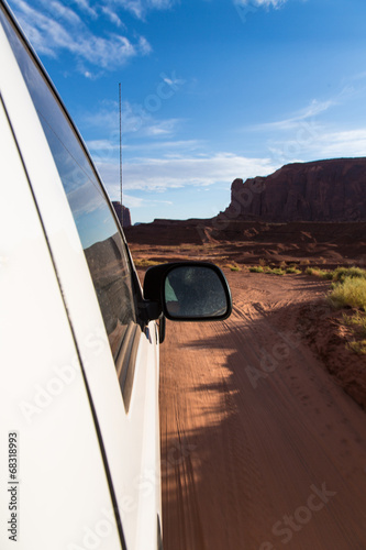 desert car