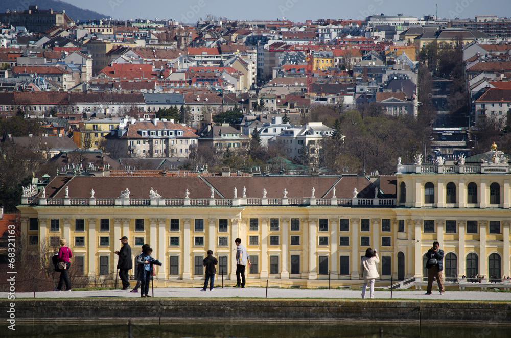 Vianna top view from Schonbrunn Palace