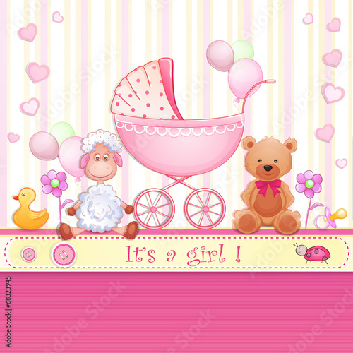 Baby shower card