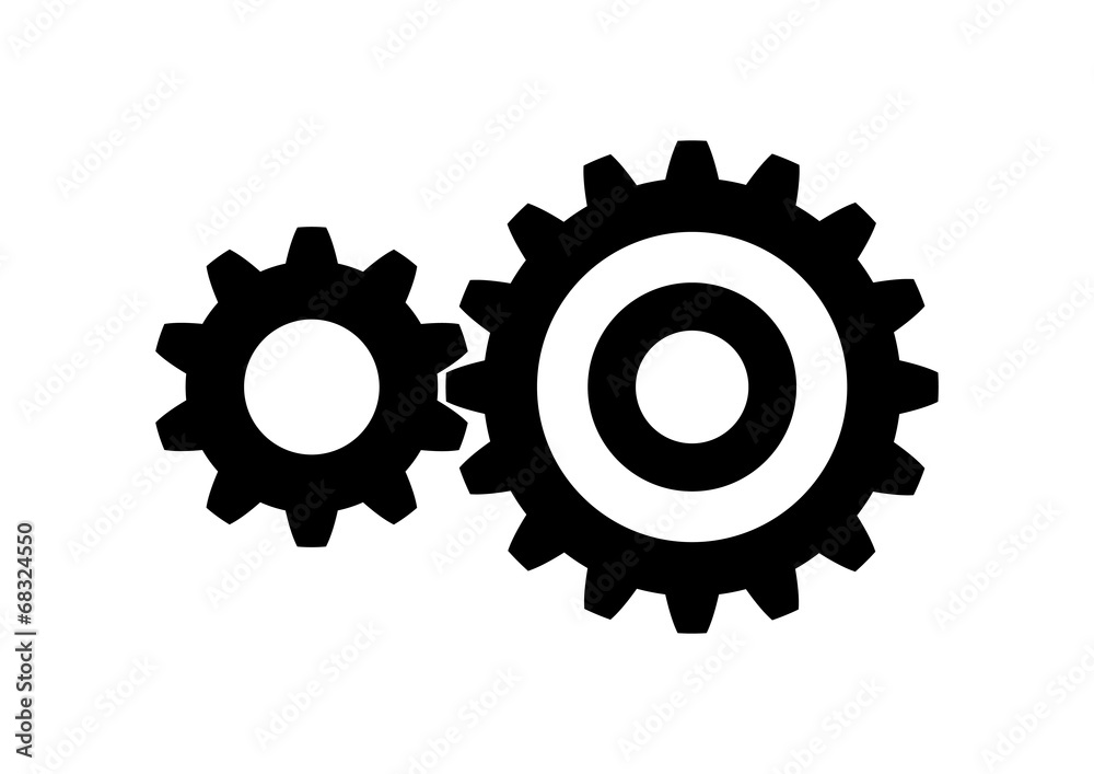 Industrial icon on white background Industrial icon on white background