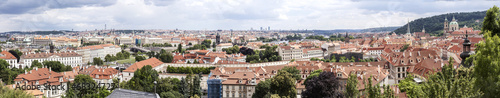 Panoramic view of Prague, Czech Republic.
