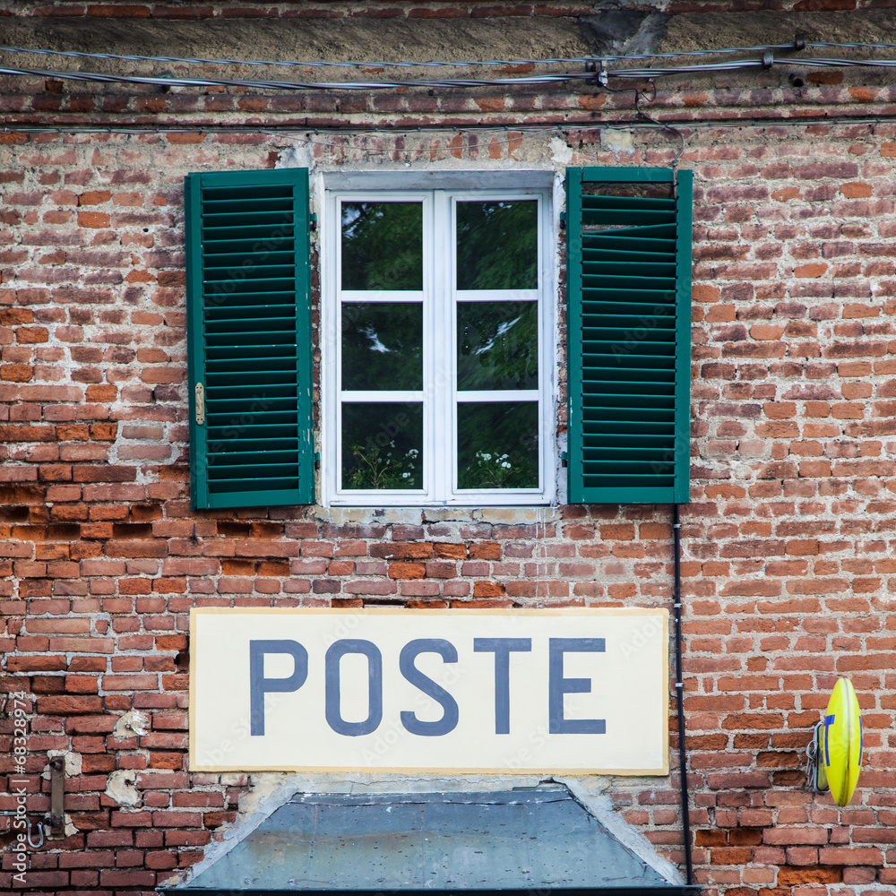 Obraz premium Italian postal office