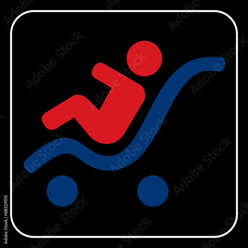 baby stroller symbol , vector
