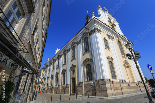 Wrocław - stare miasto - kościół