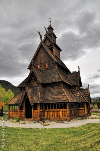 Gol, wooden church in Norway