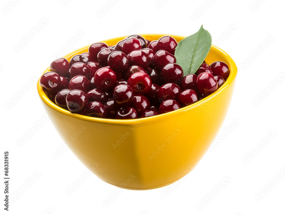 Cherry in the bowl